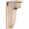 Ekena Millwork Del Monte Smooth Corbel w/Backplate, Douglas Fir, 5 1/2"W x 10"D x 18"H COR06X10X18DEL01SDF - alternate 1
